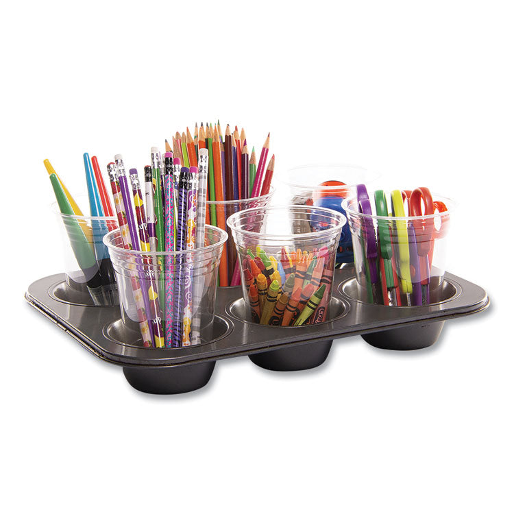 Ultra Clear PET Cups, Squat, 16 oz, Plastic, 50/Bag, 20 Bags/Carton