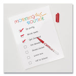 Clear Self-Adhesive Laminating Sheets, 3 Mil, 9" X 12", Matte Clear, 10/pack