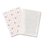 Clear Self-Adhesive Laminating Sheets, 3 Mil, 9" X 12", Matte Clear, 10/pack