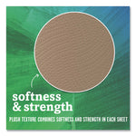 Natural Unbleached 100% Recycled Paper Kitchen Towel Rolls, 2-Ply, 11 x 9, 120 Sheets/Roll