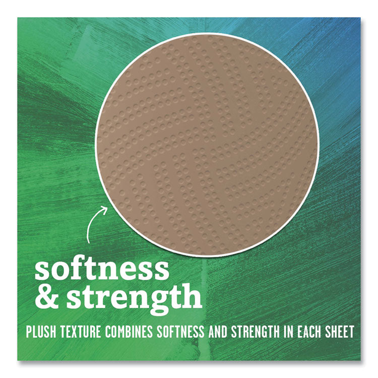 Natural Unbleached 100% Recycled Paper Kitchen Towel Rolls, 2-Ply, 11 x 9, 120 Sheets/Roll