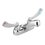 M-Dura Two Handle Centerset Bathroom Sink Faucet in Chrome