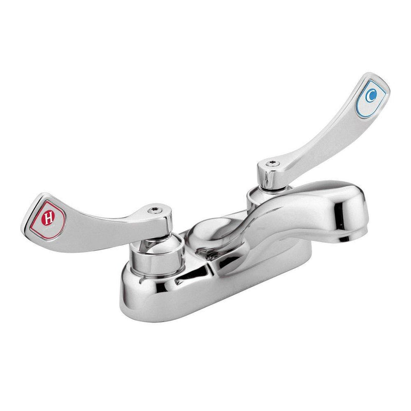 M-Dura Two Handle Centerset Bathroom Sink Faucet in Chrome
