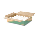 Linear-Low-Density Recycled Tall Kitchen Bags, Open-Face, 13 gal, 24" x 33", White, 15 Bags/Roll, 10 Rolls/Box