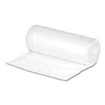Linear-Low-Density Recycled Tall Kitchen Bags, Open-Face, 13 gal, 24" x 33", White, 15 Bags/Roll, 10 Rolls/Box