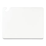 Cut-N-Carry Color Cutting Boards, Plastic, 20 x 15 x 0.5, White