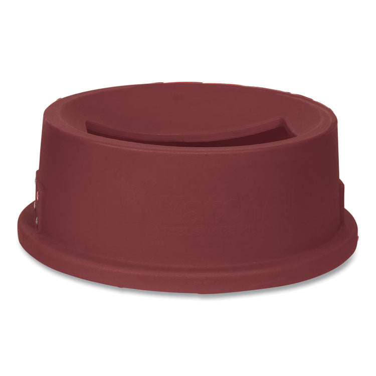 KatchAll Flatware Retriever, Round, 24" Diameter x 9h, 32/44 gal Capacity, Red