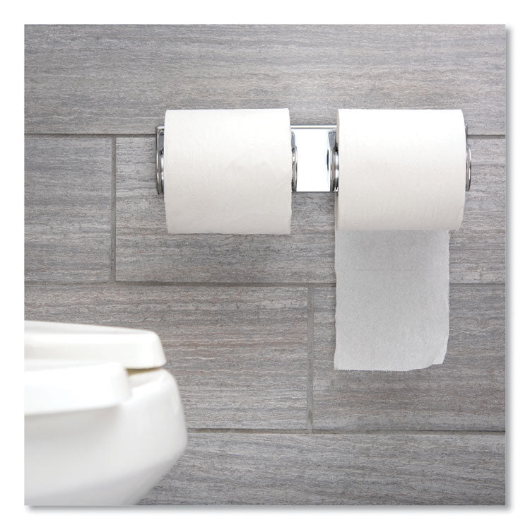 Locking Toilet Tissue Dispenser, 12.38 x 4.5 x 2.75, Chrome
