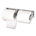 Locking Toilet Tissue Dispenser, 12.38 x 4.5 x 2.75, Chrome