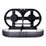 Twin 9" JBT Toilet Tissue Dispenser, Oceans, 19 x 5.25 x 12, Transparent Black Pearl
