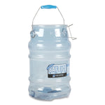 Saf-T-Ice Tote, 6 gal, Transparent Blue