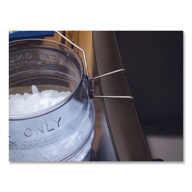 Saf-T-Ice Tote, 6 gal, Transparent Blue