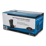 Saf-T-Scoop and Guardian System for Ice Machines, 12 oz to 16 oz Ice Scoop, Transparent Blue, 50/Carton