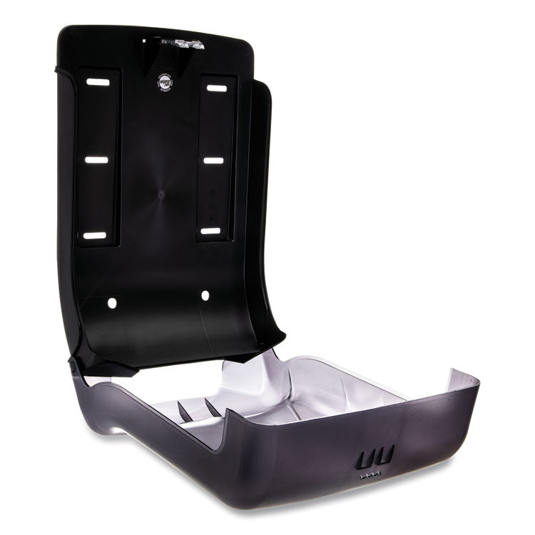 Ultrafold Multifold/c-Fold Towel Dispenser, Oceans, 11.75 X 6.25 X 18, Transparent Black Pearl