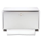 Mini C-Fold/multifold Towel Dispenser, 11.13 X 3.88 X 7.88, Chrome