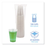 Translucent Plastic Cold Cups, 14 oz, 50/Sleeve, 20 Sleeves/Carton
