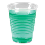 Translucent Plastic Cold Cups, 12 oz, 50/Sleeve, 20 Sleeves/Carton