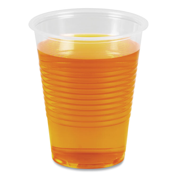 Translucent Plastic Cold Cups, 10 oz, 100/Pack