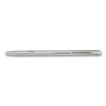 Slimline Pen-Size Pocket Pointer With Clip, Extends To 24.5", Silver