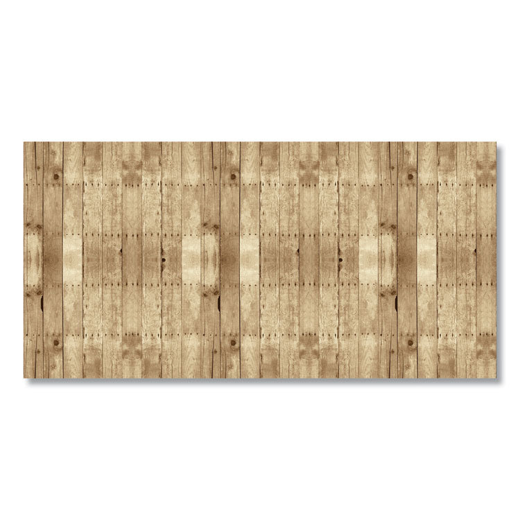 Bordette Designs, Weathered Wood, 48" x 50 ft, Distressed Brown