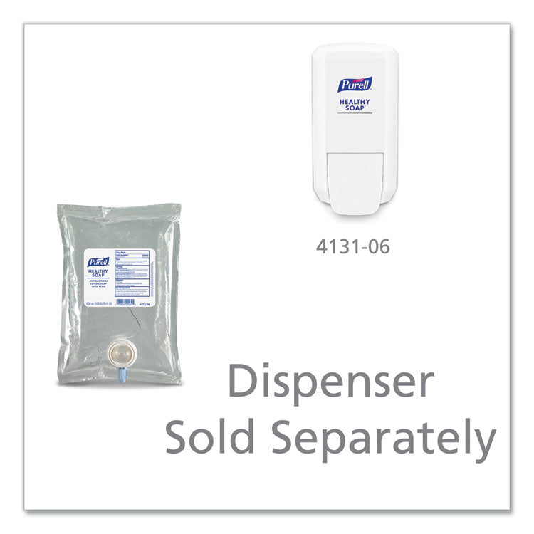 Advanced Hand Sanitizer Green Certified Gel Refill, For CS2 Dispensers, 1,000 mL, Fragrance-Free, 8/Carton