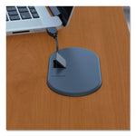 Enterprise Collection Double Pedestal Desk, 70.13" X 28.63" X 29.75", Harvest Cherry, (box 2 Of 2)