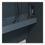 Enterprise Collection Double Pedestal Desk, 70.13" X 28.63" X 29.75", Harvest Cherry, (box 2 Of 2)