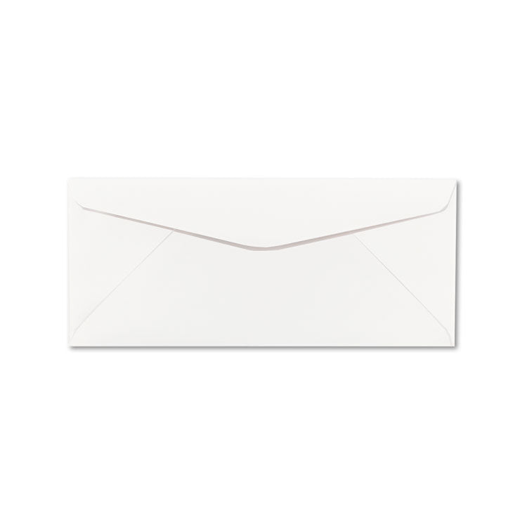 Classic Crest #10 Envelope, Commercial Flap, Gummed Closure, 4.13 X 9.5, Avon Brilliant White, 500/box