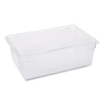 Food/Tote Boxes, 12.5 gal, 26 x 18 x 9, Clear, Plastic