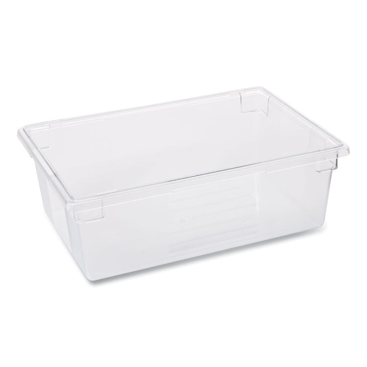 Food/Tote Boxes, 12.5 gal, 26 x 18 x 9, Clear, Plastic