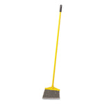 7920014588208, Angled Large Broom, 46.78" Handle, Gray/yellow