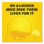 Disposable Bait Station, 3 x 3 x 1.25, 3 Bait Stations/Pack, 6 Packs/Carton