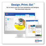 Oval Labels with Sure Feed and Easy Peel, 1.5 x 2.5, Glossy White, 180/Pack