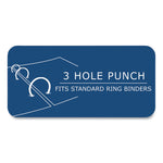 Notebook Filler Paper, 3-Hole, 8 X 10.5, Wide/legal Rule, 200/pack