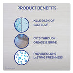 Clean and Fresh Multi-Surface Disinfectant Cleaner, Sparkling Lemon and Sunflower Essence, 144 oz Bottle