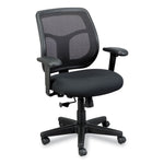 Apollo Mid-Back Mesh Chair, 18.1" To 21.7" Seat Height, Black