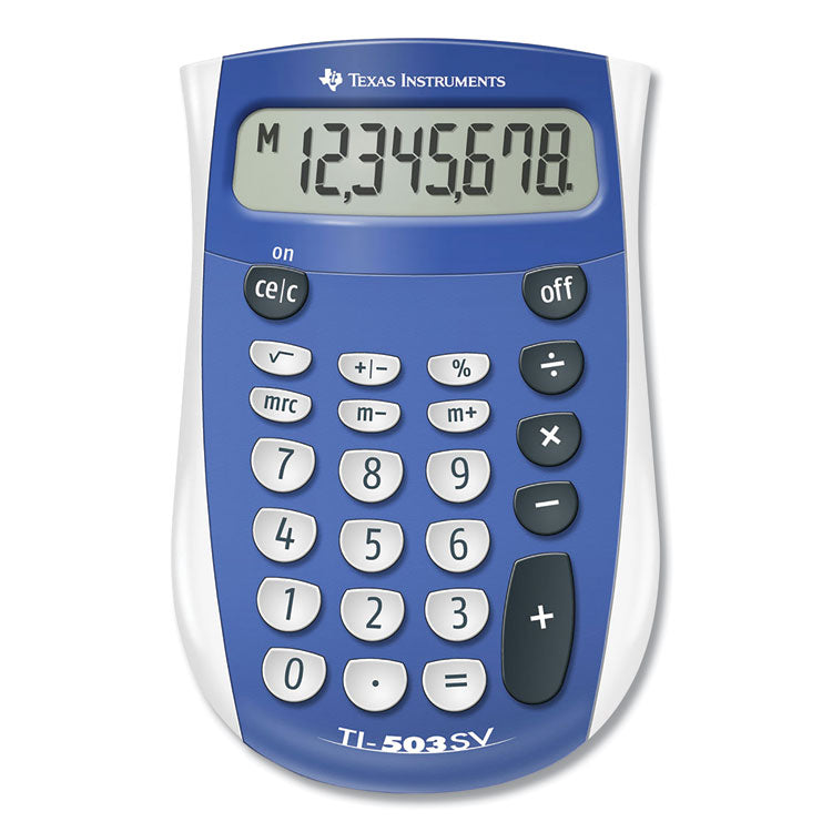 Ti-503sv Pocket Calculator, 8-Digit Lcd