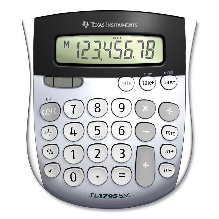 Ti-1795sv Minidesk Calculator, 8-Digit Lcd