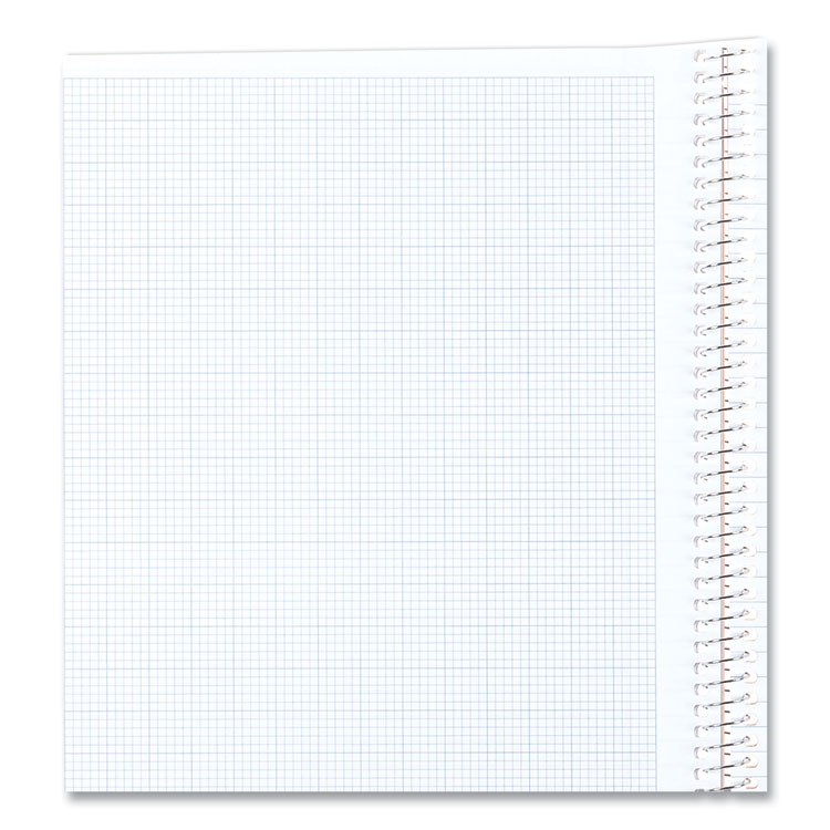 Engineering and Science Notebook, Quadrille Rule (10 sq/in), White Cover, (60) 11 x 8.5 Sheets