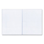 Composition Book, Medium/College Rule, Black Marble Cover, (80) 11 x 8.38 Sheets