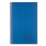 Three-Subject Wirebound Notebooks, 3-Subject, Medium/College Rule, Blue Cover, (150) 9.5 x 6 Sheets