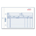 Invoice Book, Two-Part Carbonless, 5.5 x 7.88, 50 Forms Total