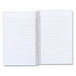 Single-Subject Wirebound Notebooks, Medium/College Rule, Blue Kolor Kraft Front Cover, (80) 7.75 x 5 Sheets
