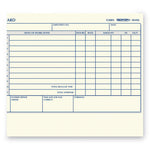 Daily Employee Time Cards, Two Sides, 4.25 X 7, 100/pad
