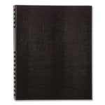 Notepro Undated Daily Planner, 10.75 X 8.5, Black Cover, Undated