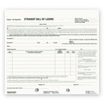 Snap-A-Way Bill of Lading, Short Form, Three-Part Carbonless, 7 x 8.5, 250 Forms Total