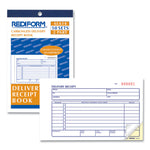 Delivery Receipt Book, Three-Part Carbonless, 6.38 x 4.25, 50 Forms Total