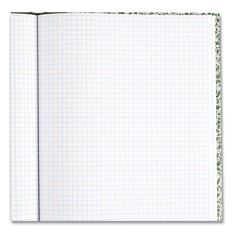 Lab Notebook, Wide/Legal Rule, Green Marble Cover, (96) 10.13 x 7.88 Sheets