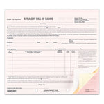 Snap-A-Way Bill of Lading, Short Form, Three-Part Carbonless, 7 x 8.5, 250 Forms Total