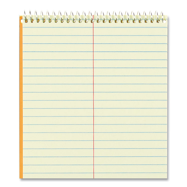 Standard Spiral Steno Pad, Gregg Rule, Brown Cover, 60 Eye-Ease Green 6 X 9 Sheets